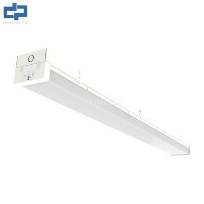 Светодиодный линейный свет 4FT 3CCT 40W 3000K Светодиодный батарейный светильник подвешенный / установка поверхности